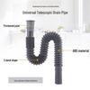 Odor-Proof Retractable Washbasin Drain Pipe for Kitchen/Bathroom