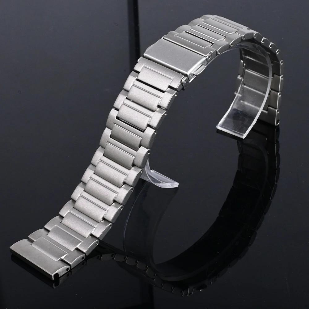 MEN Titanium Strap for Huawei GT 5 Pro GT5 GT4 GT3 46mm Luxury 22mm Titanium Band for OPPO Watch X2 Oneplus Watch 2 2R Wristband
