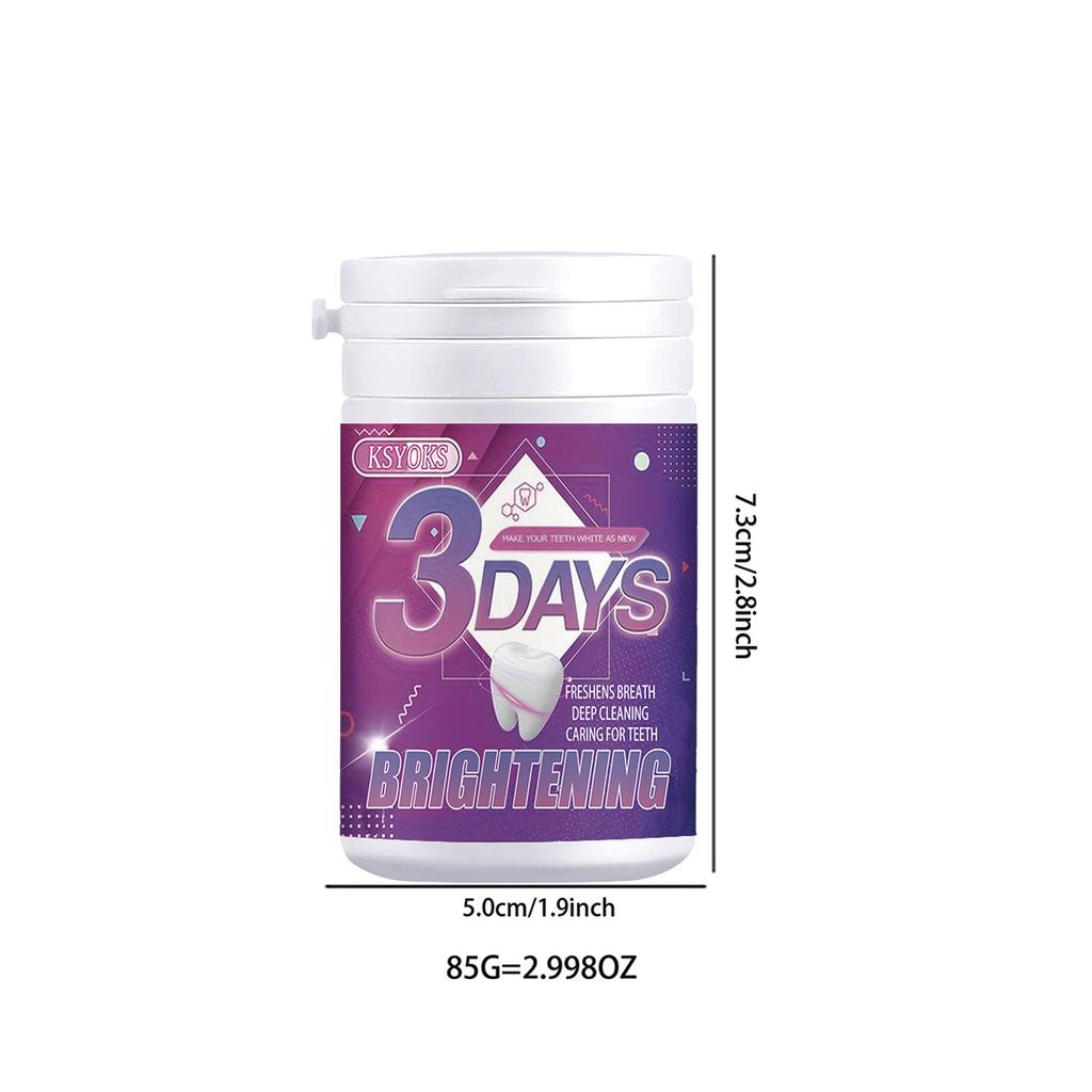 Fine tooth powder penetrates deep into the gaps between teeth, removes food residues, and protects oral hygiene and dental health