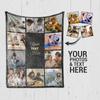 Po Collage Blanket, Soft Flannel Blanket,   Blanket, Wedding Christmas, Birthday, And Anniversary Gifts
