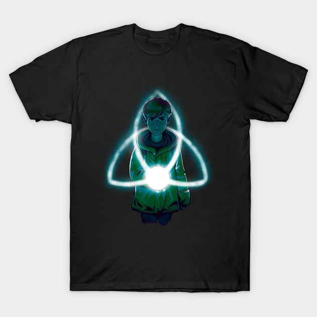 

Men Black Print T-shirt End & Beginning No-Cut Transfer Paper Print Cotton Tshirt S