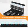 30 Inch Silicone Stove Top Shelf Magnetic for Kitchen Gadgets Soft Flexible Strong Magnetic Heat Resistant Spice Rack Kitchen O