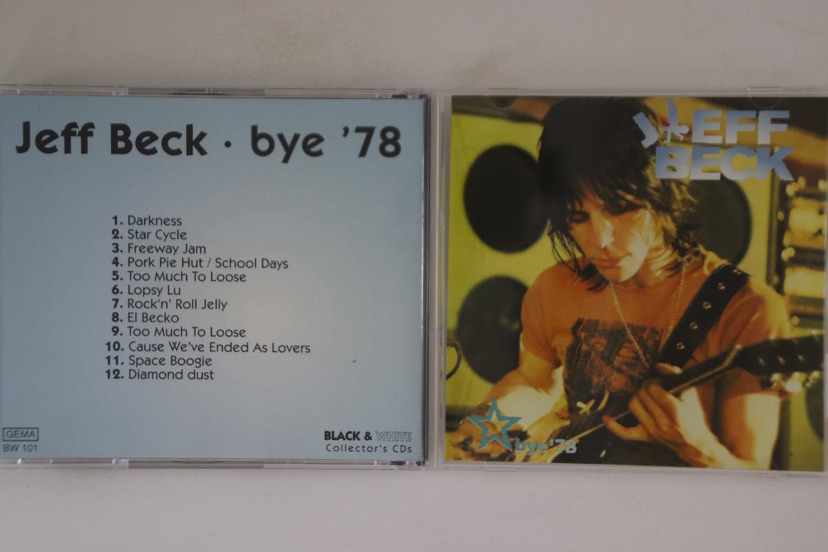 

CD ДЖЕФФ БЕК - Bye 78 BW101 BLACK&WHITE Европа Рок Б/У