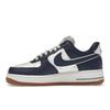 Nike Air Force 1 07 LV8 College Pack - Midnight Navy Herren Sneakers Blau Segel Mittel-Gummi-Braun DQ7659-101