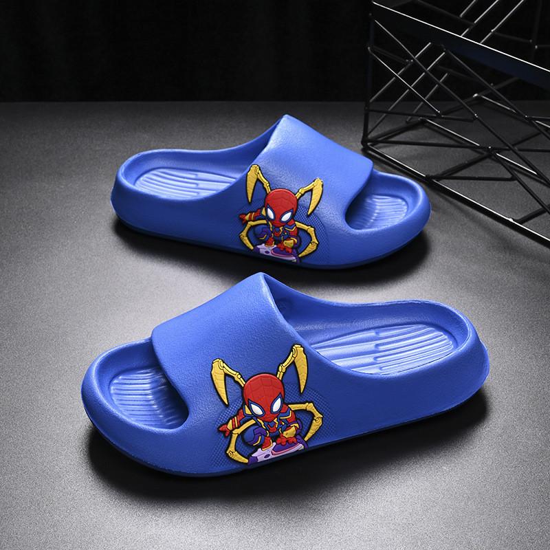 Jungen Bequeme Spider-Man Themen Indoor Rutschfeste Weiche Sohle Slipper Sandalen für Sommer