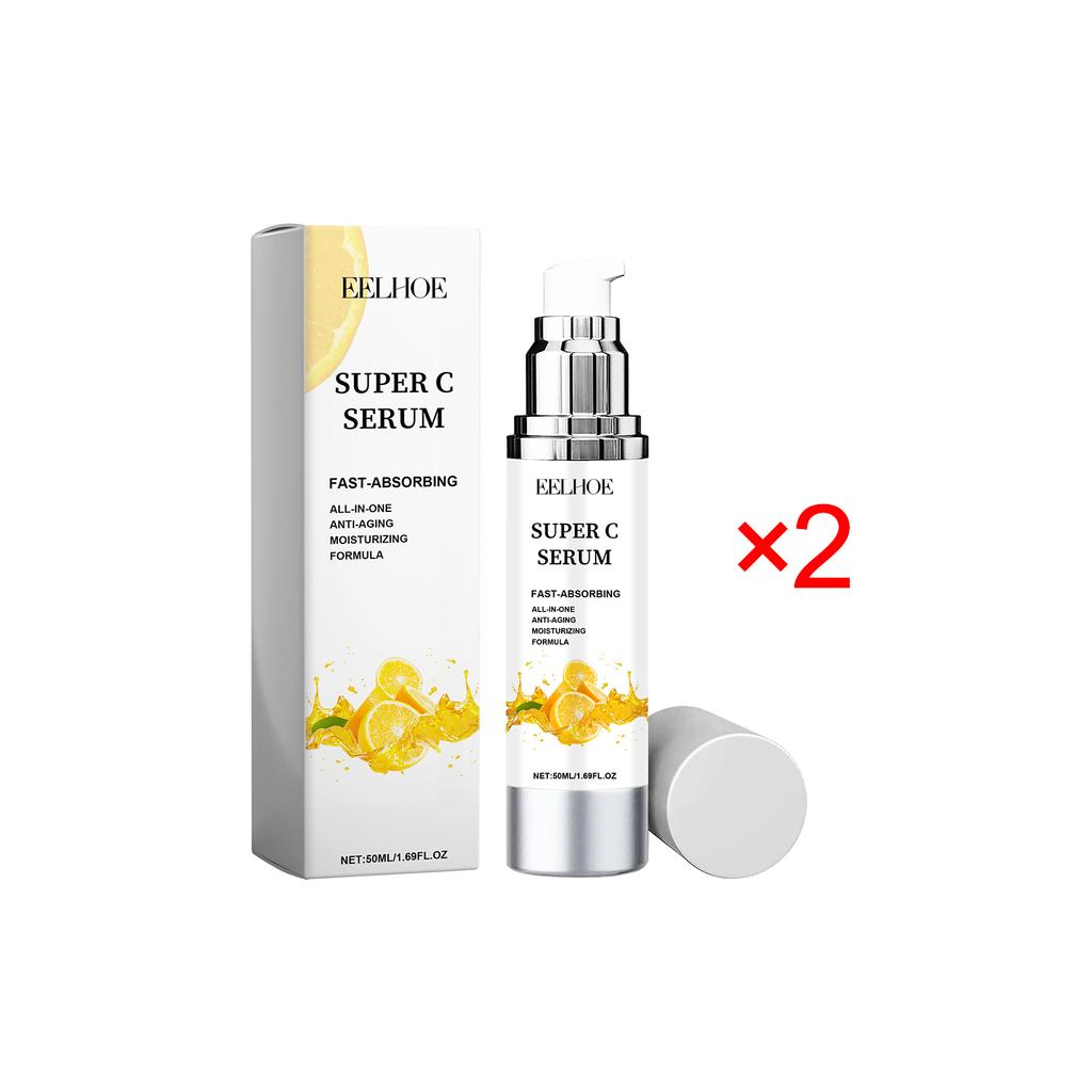 EELHOE Vitamin C Serum Hydrates Moisturizes Brightens And Smoothes Skin Reduces Fine Lines And Softens And Delicate Skin