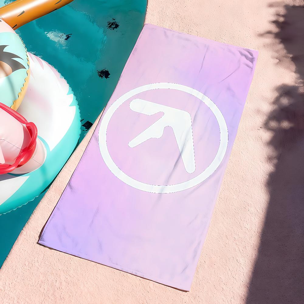 Hot Singer Electronic Master A-Aphex Twines Beach Towel For Beaches Yoga Studios Gyms Hot Springs Swimming Pools And Picnics
