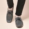 Mode Herren Allround-Slipper Echtes Leder Herren Slip-on Schuhe Atmungsaktiv Allround Herren Freizeitschuhe Outdoor Herren Bequeme Flats