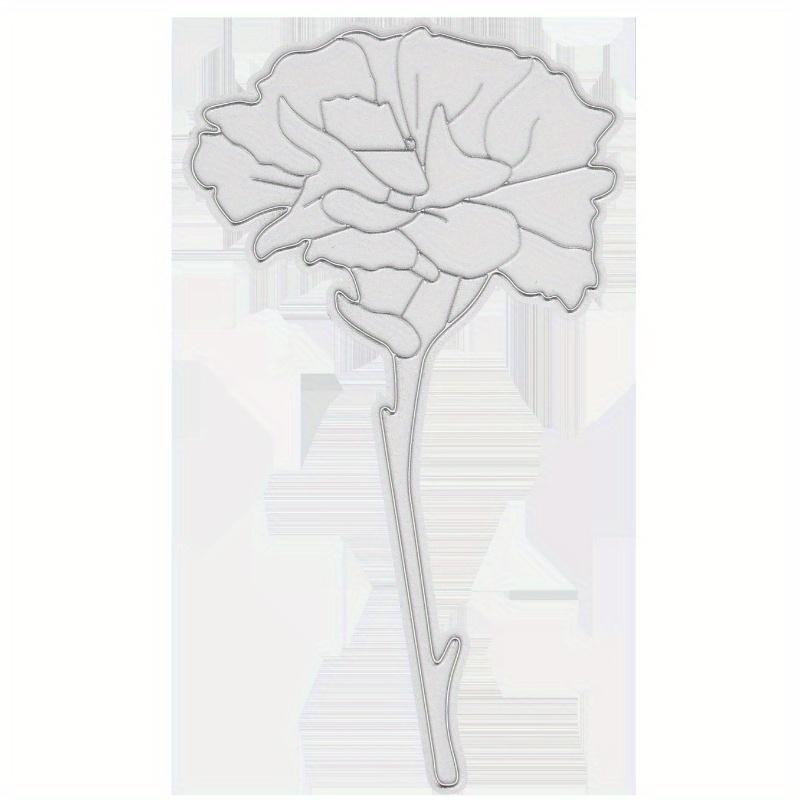 Red Flower Metal Cut Dies Stencils for Scrapbooking Stamp/Photo Album Decorative Embossing DIY Paper Cards