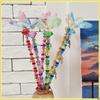 Fairy Butterfly Wand Plant Stake Set Suitable for Different Festivals Garden Stakes Outdoor Decorative Beaded Items Garden Tool