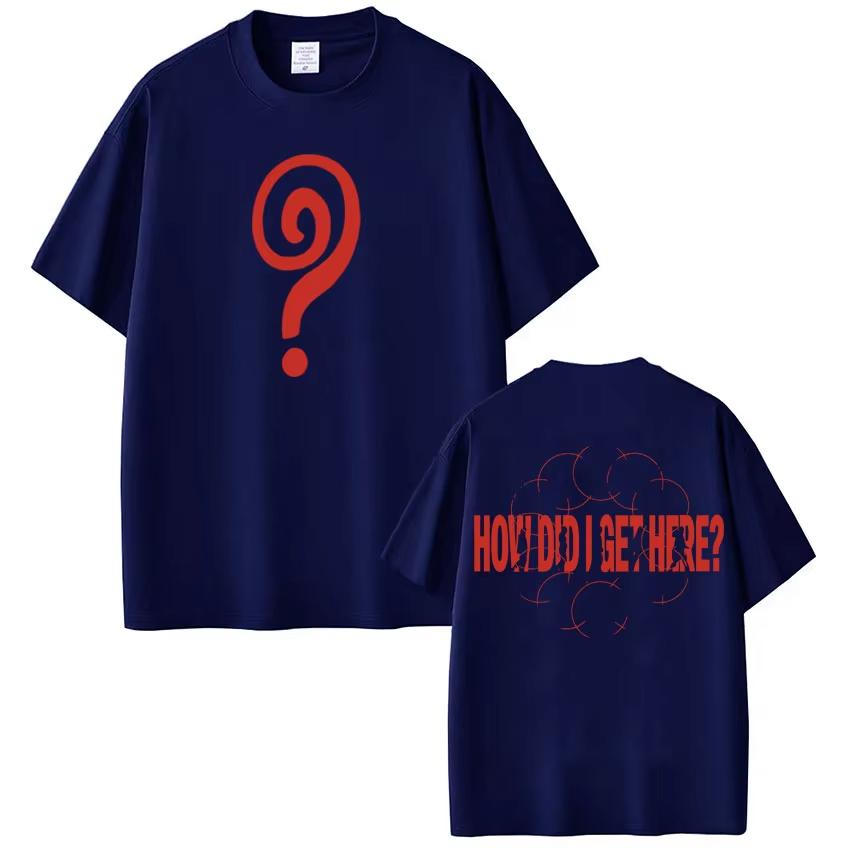 Singer Louis Tomlinson How Did I Get Here Tour 2026 Print Tshirt Men Women Hiphop Tshirt Casual pure Cottonshirs Fan Gifts