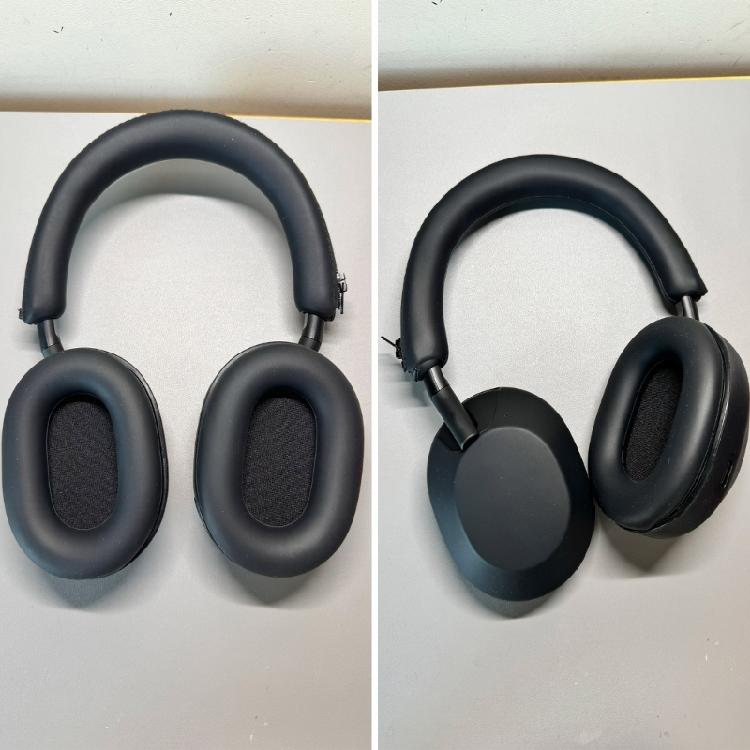 Lambskin Earpads Ear Pad Sheepskin Ear Cushions Replacement for WH-1000XM5 1000XM5 Headsets