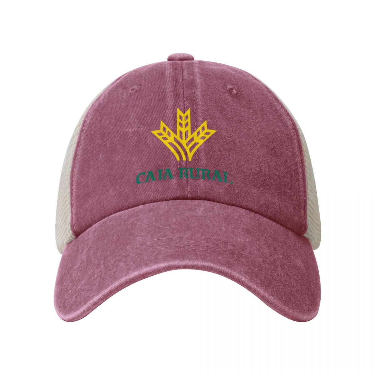 Brilliant Caja Rural Design Casual Baseball Cap Bank Outdoor Sport Trucker Hat Summer Sun-Proof Unisex-Teens Snapback Cap One Size