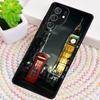 Famous London Landmarks Street Sign Phone Case for Samsung Galaxy note 10 pro S26 Ultra S23 S24 FE S25 S21 S22 PLUS Cover