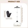 Clothes Hanger for Steam Ironing Handheld Garment Steamer Rack Practical 84-160 Cm Adjustable Height