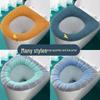 Plush Universal Toilet Seat Cushion: Thick, Warm, Washable Winter Cover