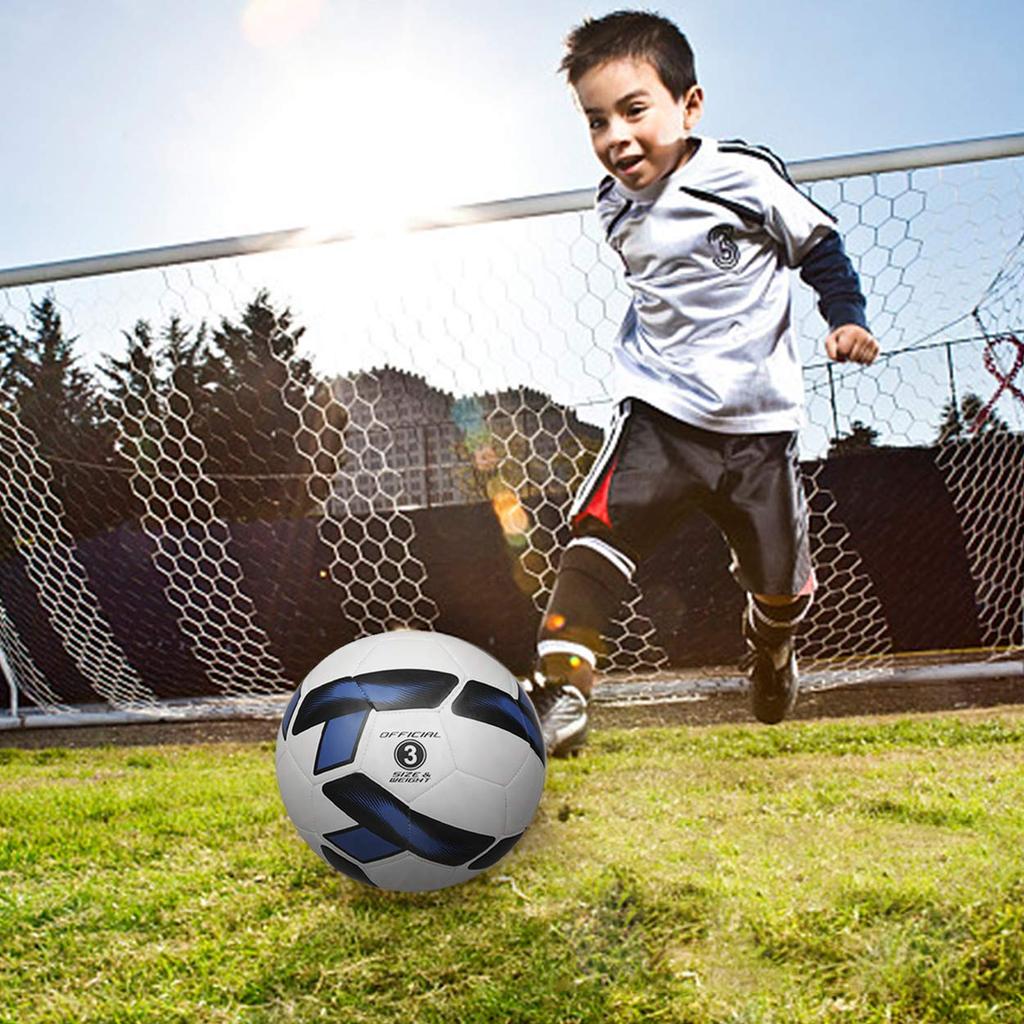 SYNGUCK Soccer Ball 3 Practice Soccer Ball for Children Elementary School Junior High School High School University Practice Match Soccer Ball