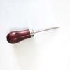 1/2PCS Thin Handle Gourd Wood Shank Cone Straight Tapered Wood Drill Round Solid Tool DIY Leather Craft Needle Tools Kit