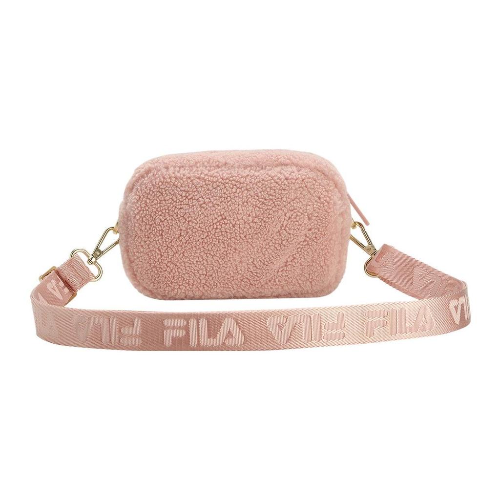 FILA Fashion Casual Fabric Mini Shoulder Crossbody Bag Women bags Sandy-Pink F13W349168F-LP
