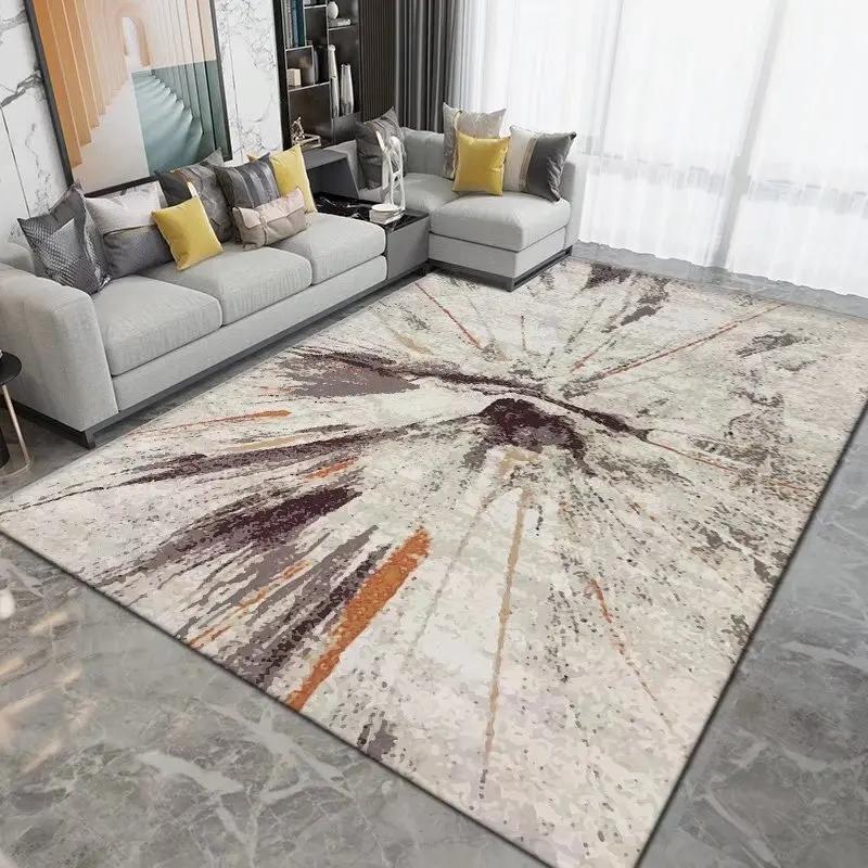 New Printed Pattern Carpet Living Room Sofa Decoration Mats Home Bedroom Kitchen Entrance Rugs Bathroom Balcony Anti Slip Pad