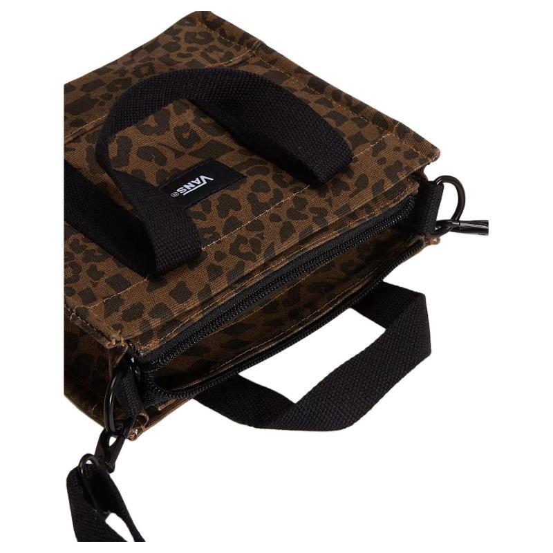 Vans Cotton Shoulder Bag, Tote, Handbag Regular Unisex Brown Vans VN000HRW7UG