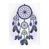 Blue Dreamcatcher With Feathers Blankets Flannel Sofa Throw Blanket Warm Throw Blankets For Home Bedroom Throws Bedspread Quilt