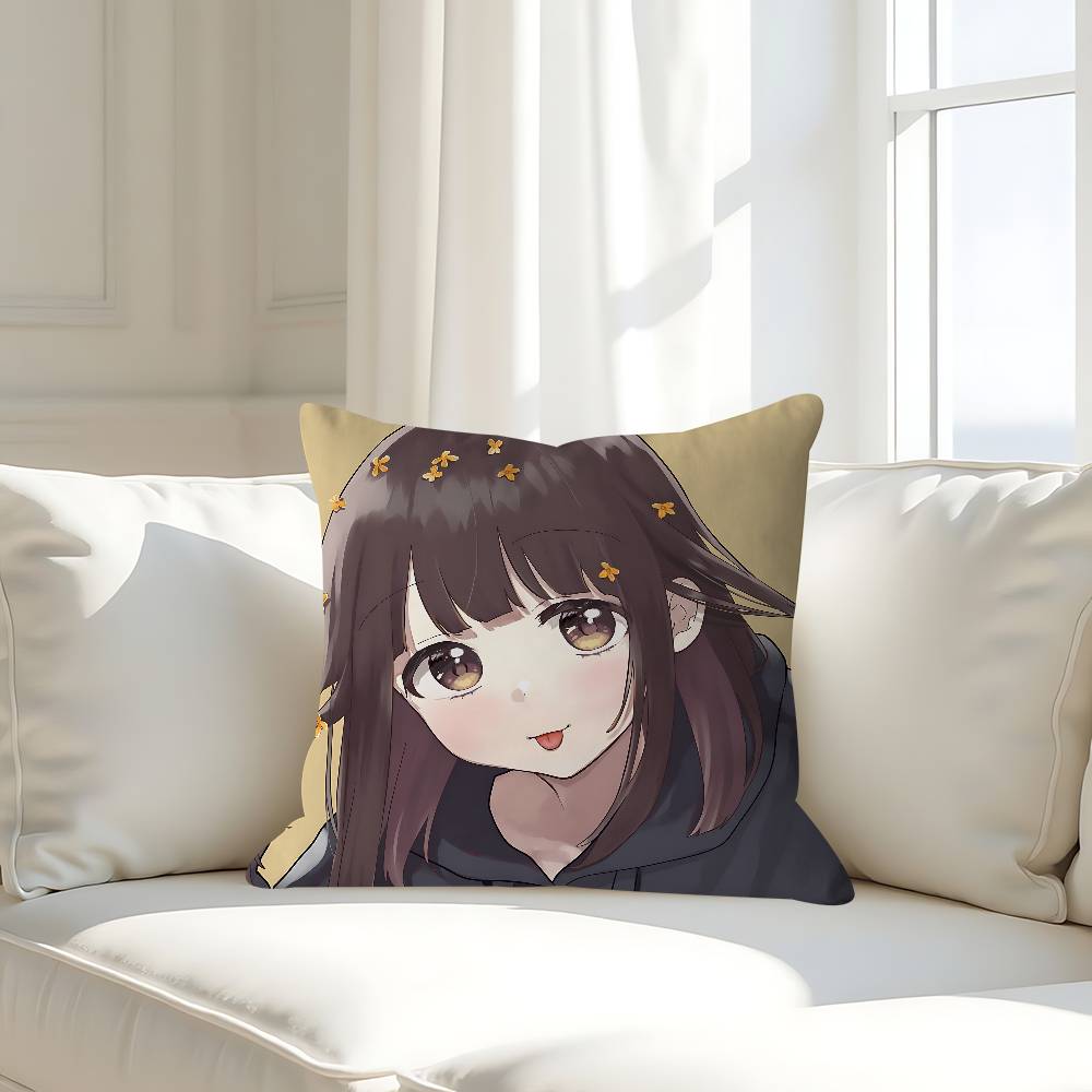 M-Menhera-chan Personalized Pillow Dust Cover Bedroom Kids Party Decoration Pillowcase Birthday Children Gift