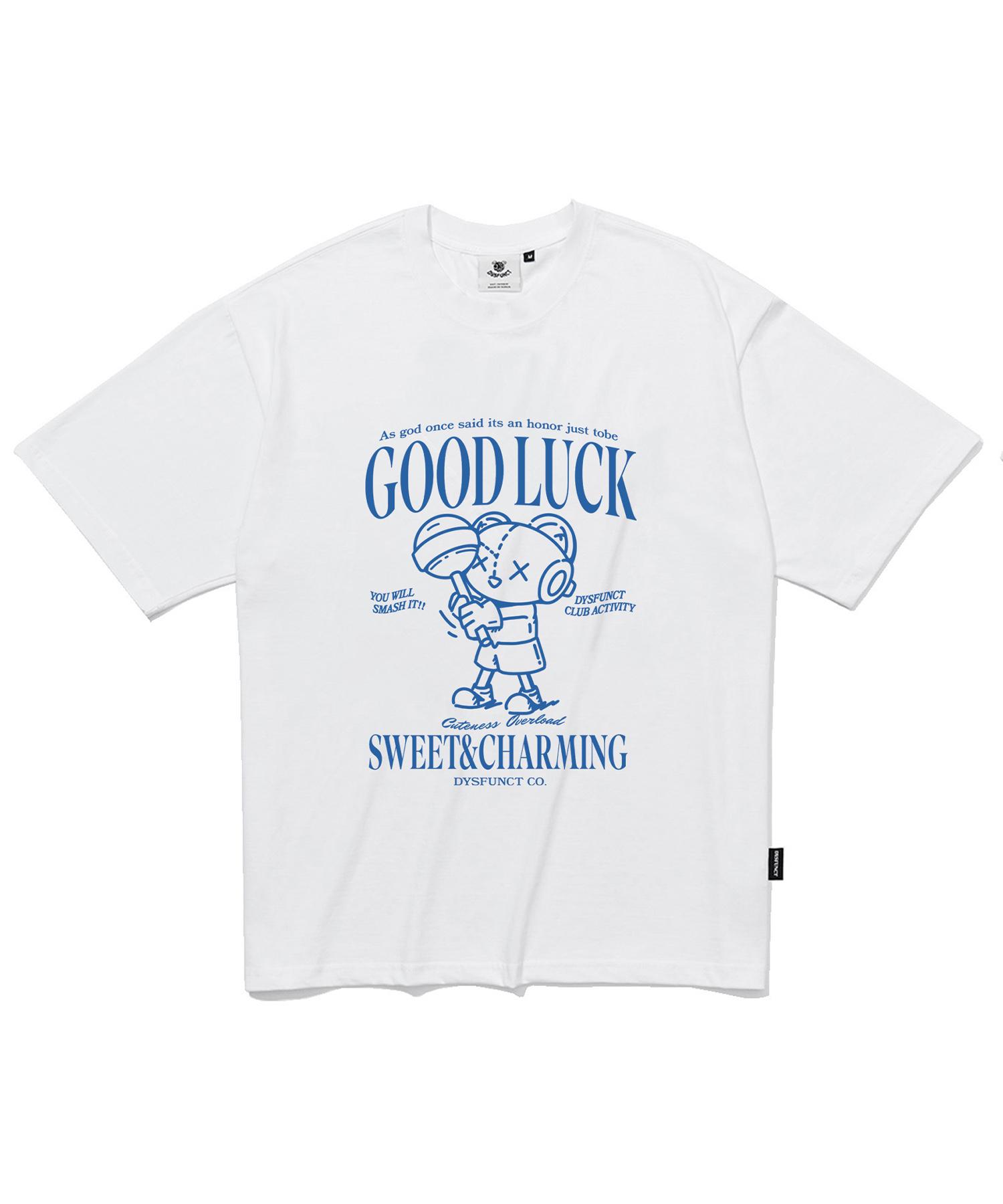 Disfunct Good Luck T-Shirt (White) L