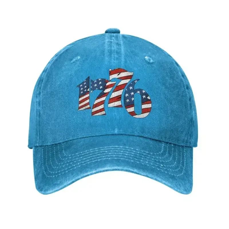 Custom Cotton Since 1776 Ameican Flag Happy Fourth Of July USA Gifts Baseball Cap Men Women Adjustable Adult Dad Hat Spring