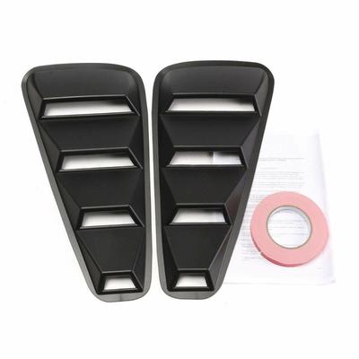 2PCS Car Modification Side Window Louver Vent Intake Panel For 2005-09 Ford Mustang