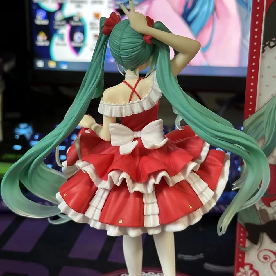 Animation Anime Schönes Mädchen Hatsune Miku Handgefertigt Hatsune Miku Hatsune Miku Niedlich Handgefertigt PVC Modell Dekorationen