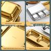 Korean Style 304 Stainless Steel Multi-purpose Compartment Plate