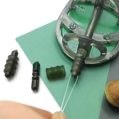 10pcs Carp Fishing Accessories Method Feeder Fishing Connector Quick Change Stop Beads For Carp Fishing Rigs Tackle Equipment
