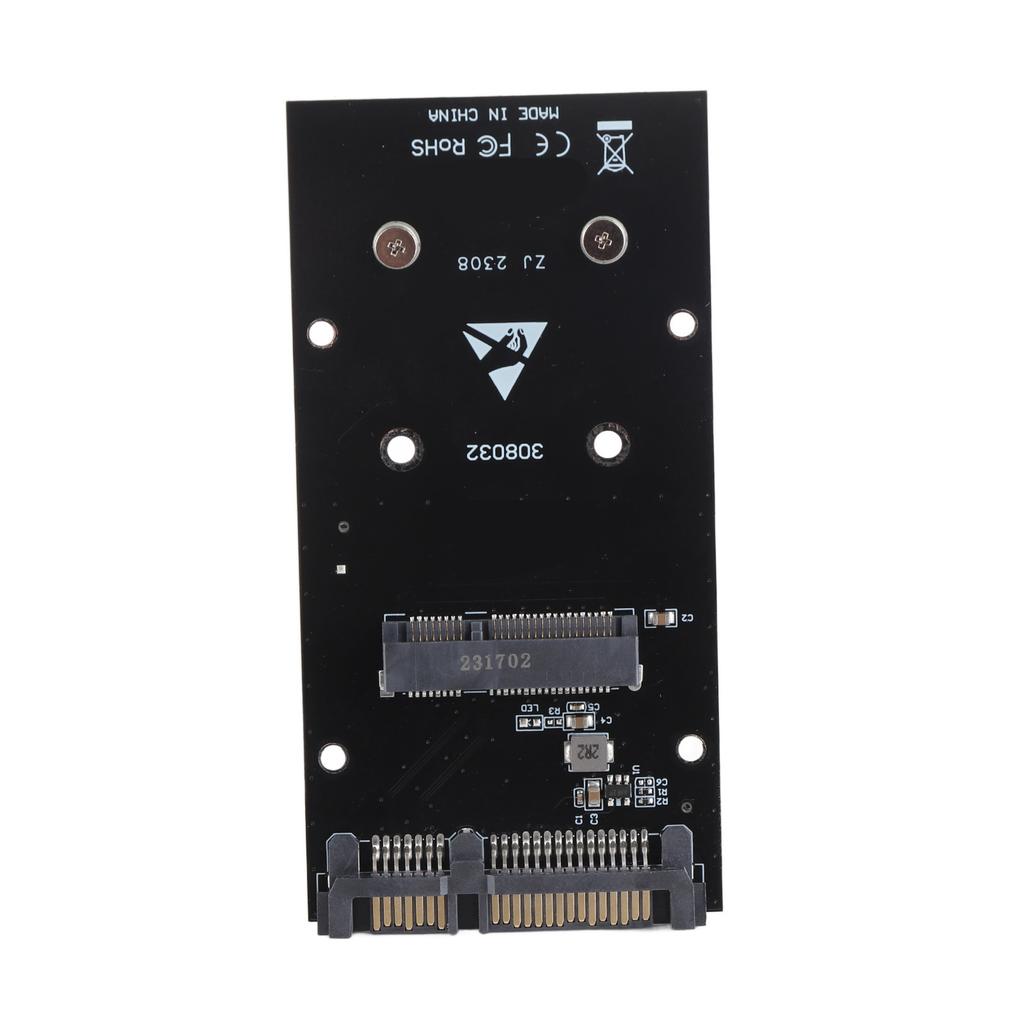 MSATA To SATA III Adapter 6Gbps Fast Transfer Mass Storage Interface PCB with SATA Interface for Desktop Computer SSD