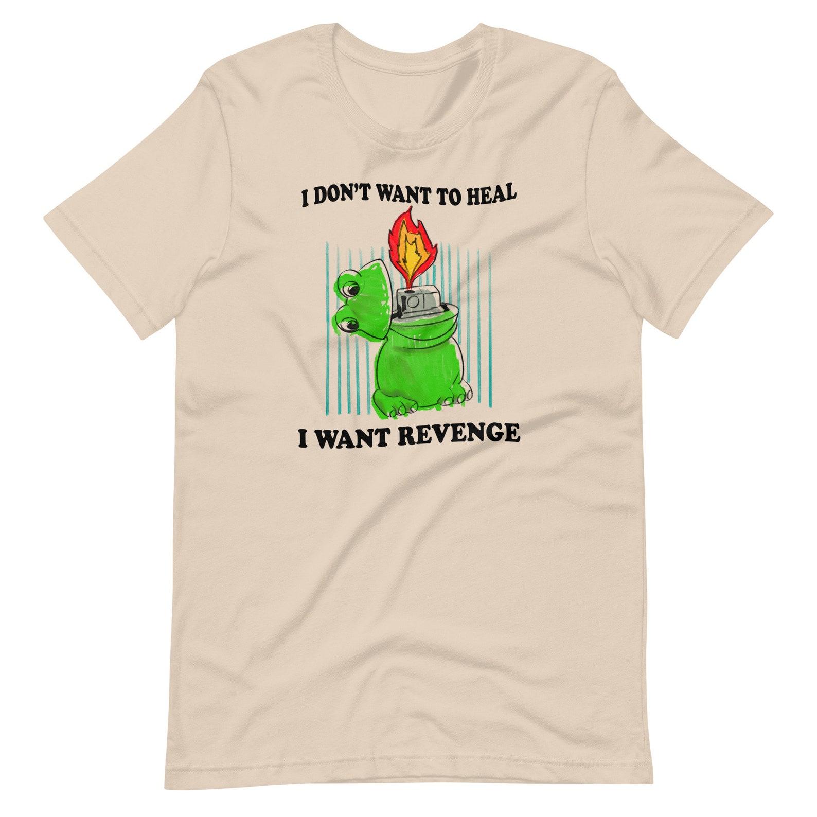 Heal Through Revenge Unisex t-shirt XL