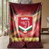Wales Rugby Custom Flannel Throw Blanket Print Your Name Text Soft Warm Blanket Holiday Present