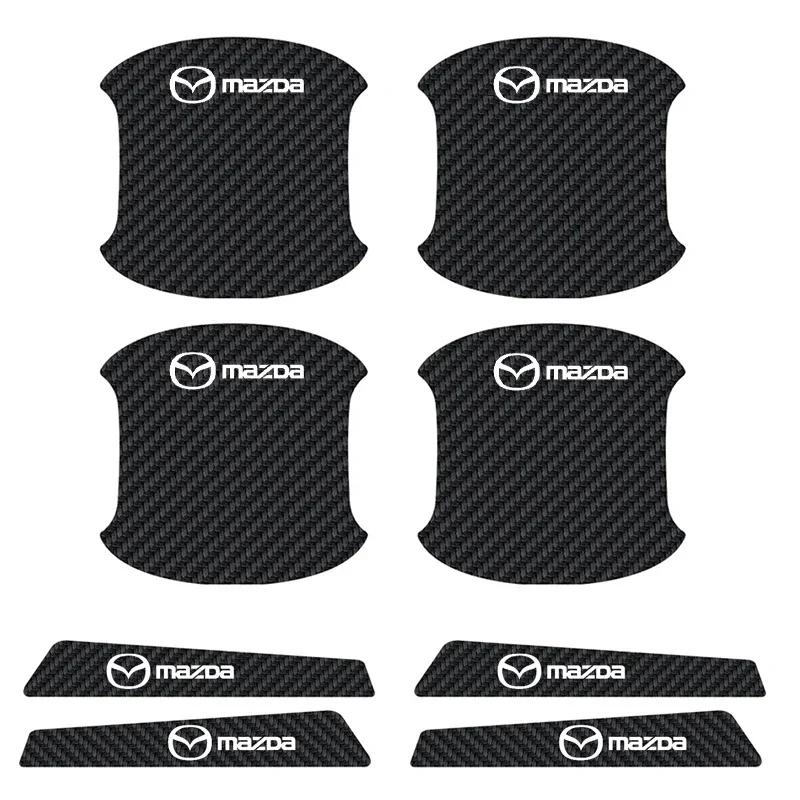 

2025 Hot For Mazda CX5 CX3 CX7 2 3 5 6 MX5 MX3 Axela Atenza Speed CX9 RX8 RX7 Car Door Bowl Decoration Luminous Stickers Badge D