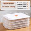Dumpling & Wonton Freezer Storage Box for Fresh-Keeping and Quick-Freezing Noodles