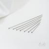 Non-Fading Titanium Steel T-Pins: Flat Head Stainless Steel for DIY Beading & Hanging Ornaments