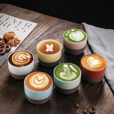 135ml Ceramic Japanese Coarse Pottery Tea Cup