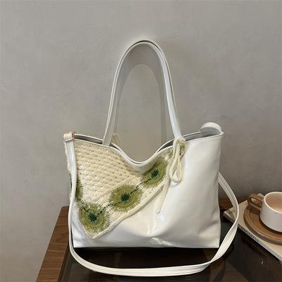 Borsa di Grande Capacità - Elegante Monospalla alla Moda Casual Vintage da Tempo Libero Borsa Tote