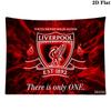 Arazzo da Parete del Liverpool Football Club Appeso Estetico alla Parete Coperta in Tessuto Stampato Arazzi Decorativi per Camera da Letto Soggiorno Decorazione per la Casa