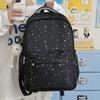 Schoolbag Korean Ins Wind Star Backpack Women, Large Capacity Junior High School Girls High School Student School Bag Leisure Travel Backpack