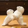 Cute Simulation Seals Plush Toy Stuffed Animal Sea Lion Plush Doll Kawaii Room Decor Birthday Gift Sea World Souvenir Kids Girls