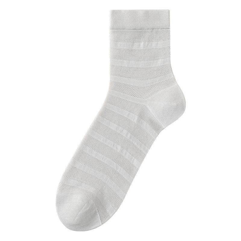 Pánské letní ultratenké chladivé prodyšné síťované business podkolenky