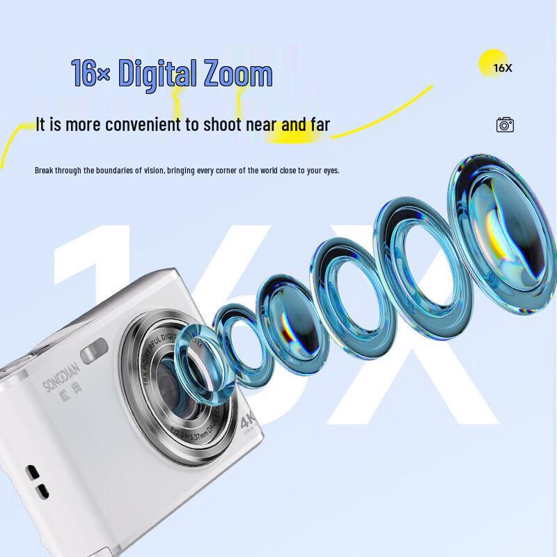 SONGDIAN DC306 HD Dual-Lens Compact Digital Camera (CN version)