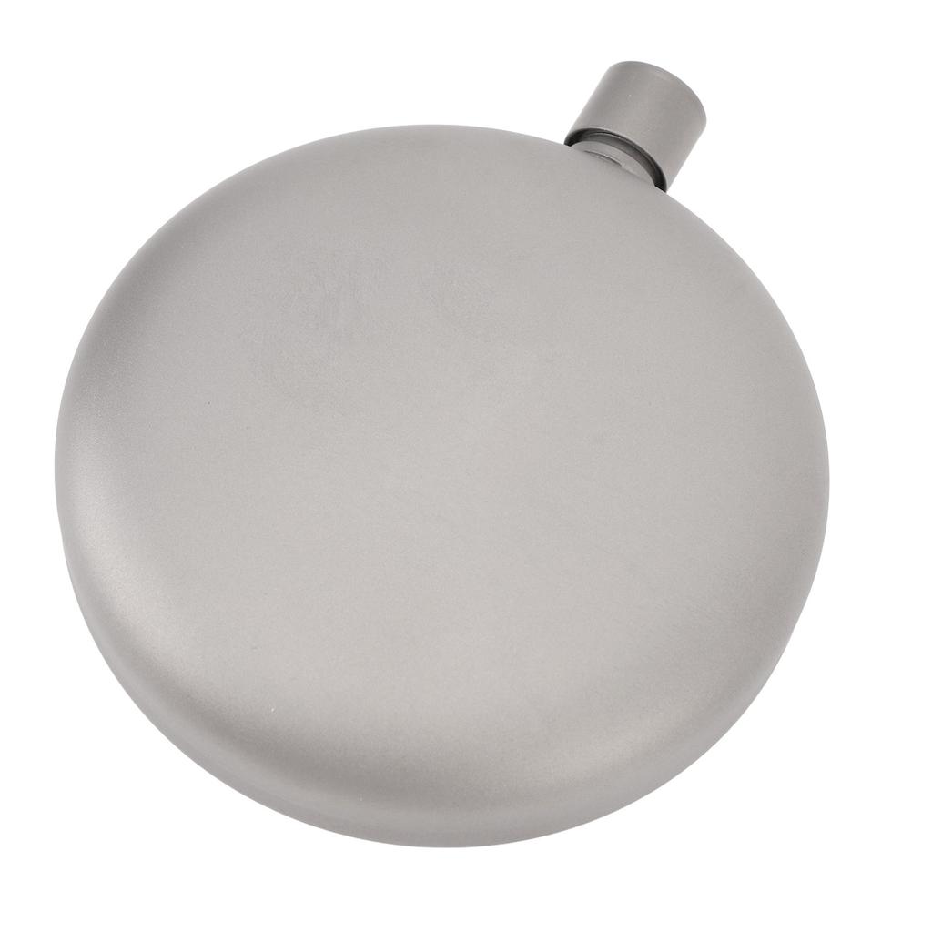 Hip Flask 170ml Stylish Look Leakage Proof Lightweight Portable Ti Flask Whiskey Alcohol Wine Bottle