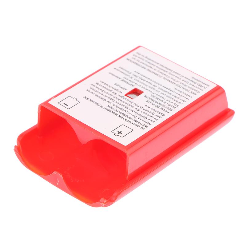 For Xbox 360 Wireless Controller Joypad Joystick Replacement Parts Back Battery Cover Cases Holder Pack Part Shell Case