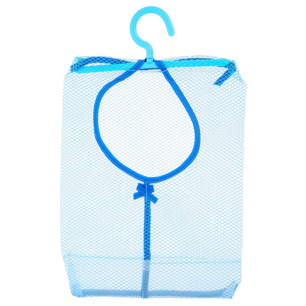 Mesh Laundry Hanging Bag Clothespin Storage Bag Bathroom Organizer Multipurpose Travel Dirty Clothes Holder Shower Storage