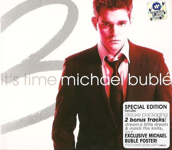 

CD MICHAEL BUBL - It s Time 489962 Reprise Records 2005 Singapore Jazz Used
